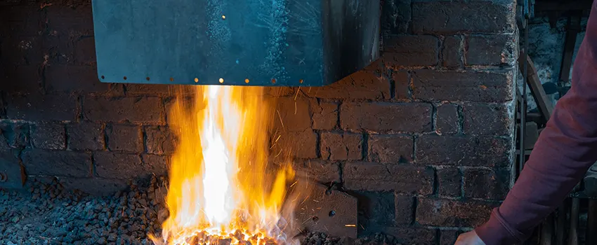 Fireplace Throat Plates Repair and installation Services in San Juan, TX