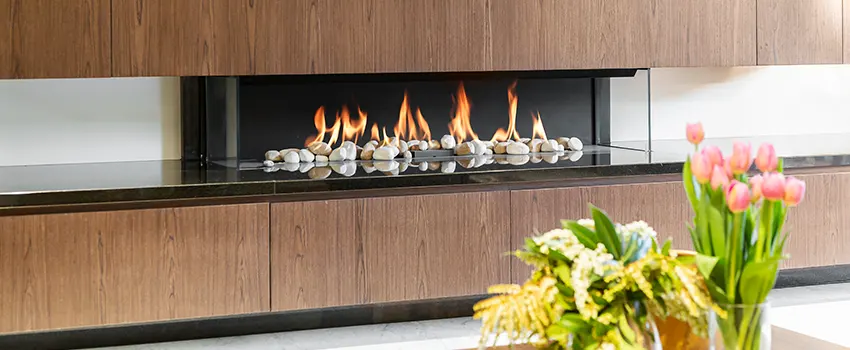 Double-height Fireplace Design Refurbishment in San Juan, Texas